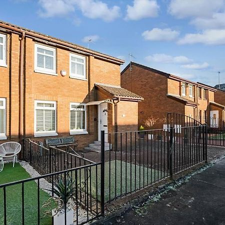 Stylish 2-Bed House Private Driveway Apartment Glasgow Exterior foto